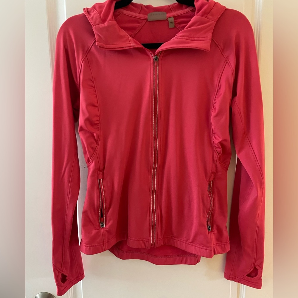 Athleta hot pink runner’s jacket